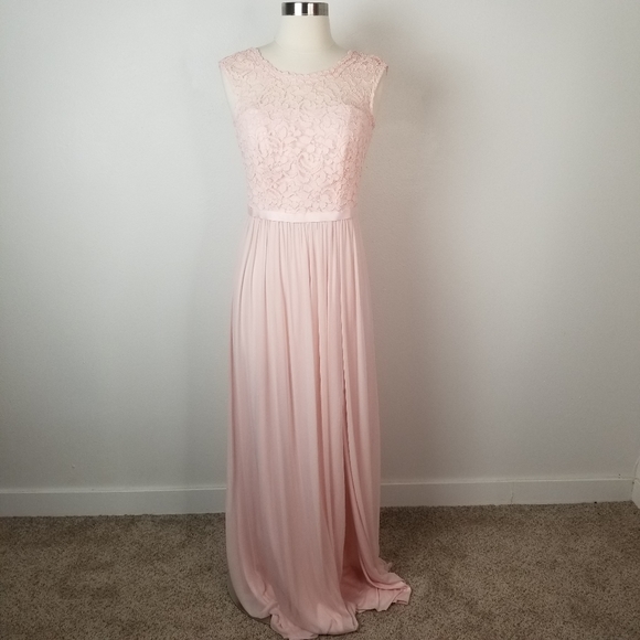 David's Bridal Dresses & Skirts - F19328 Petal David's Bridal Long Bridesmaid Dress